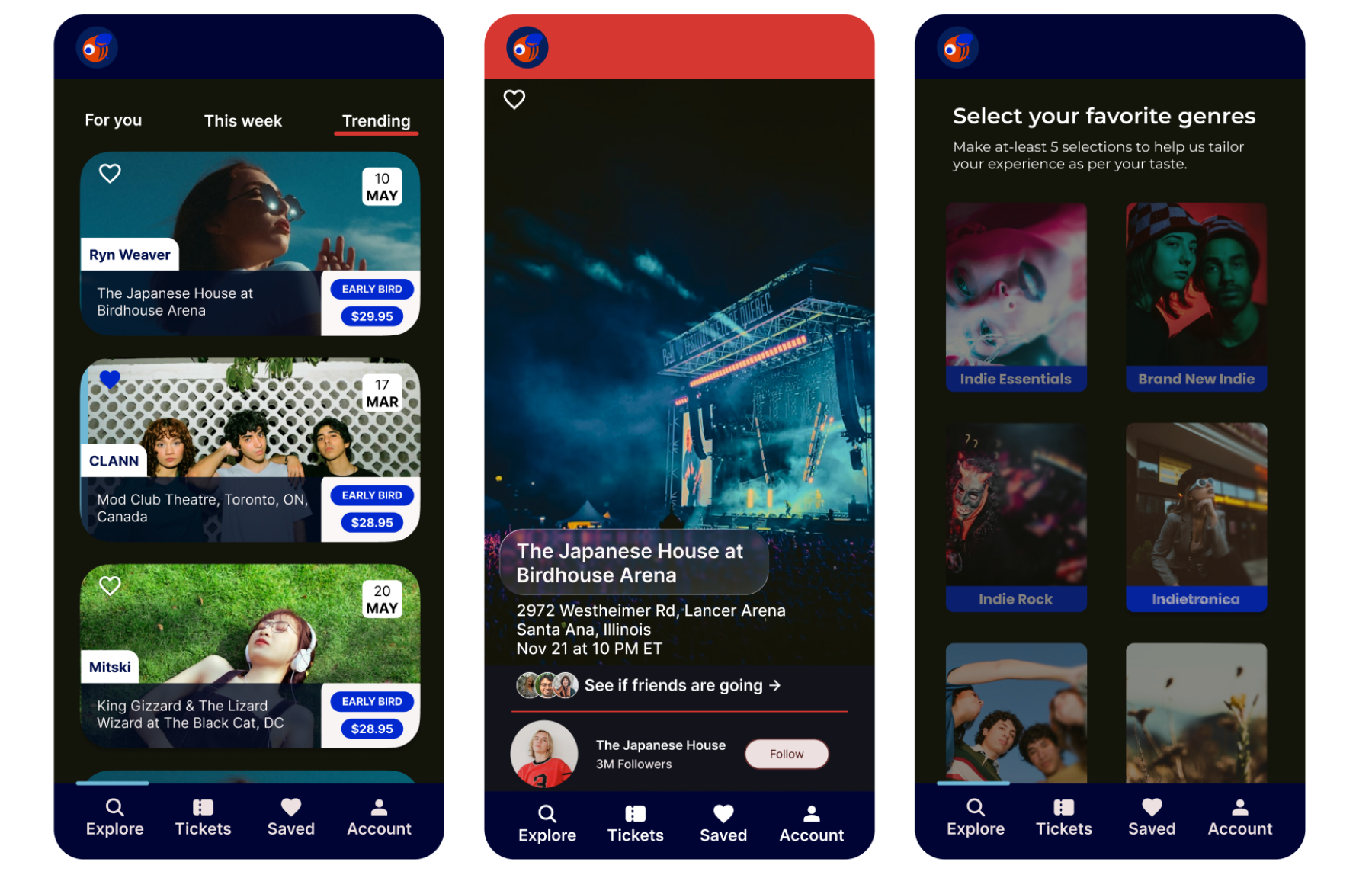 Mobile UI